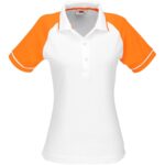 Ladies Sydney Golf Shirt - Orange