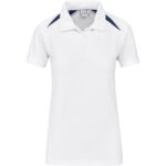Ladies Splice Golf Shirt - White