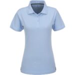 Ladies Calgary Golf Shirt - Light blue