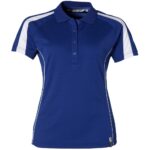 Ladies Horizon Golf Shirt - Royal blue